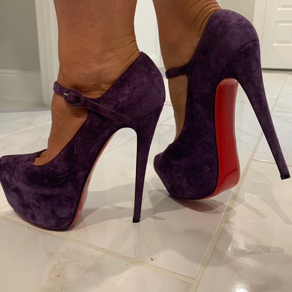 Christian Louboutin daffodil platform heels - Picture 2 of 5